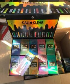 CALI CLEAR LIVE RESIN (FULL 10 FLAVORS BOX )